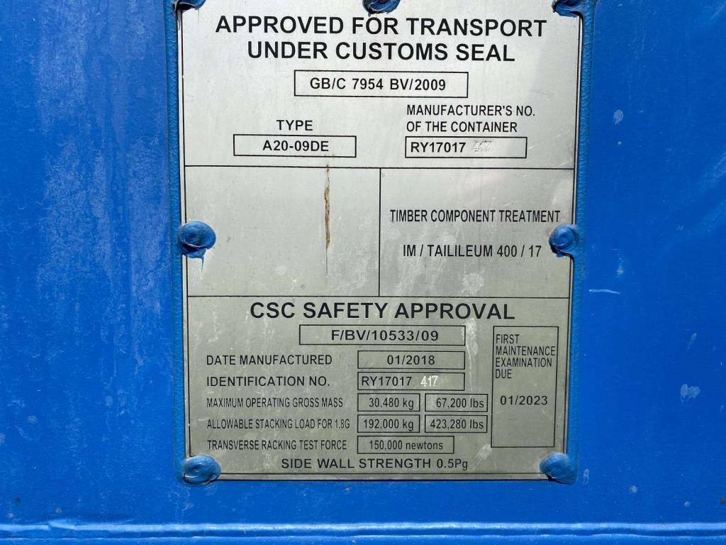 Contentores marítimos (10, 20, 40 pés)<br> a partir de Bremerhaven-3