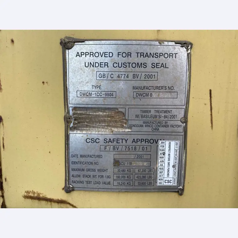 Contenedores marítimos (10, 20, 40 pies)<br> desde Bremerhaven-3