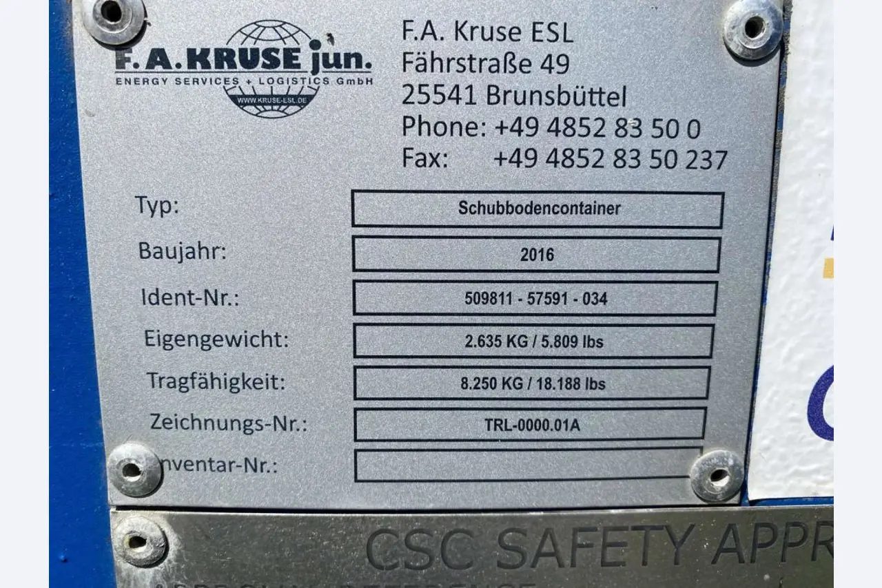 Kontenery morskie (10, 20, 40 stóp)<br> z lokalizacji Bremerhaven-4