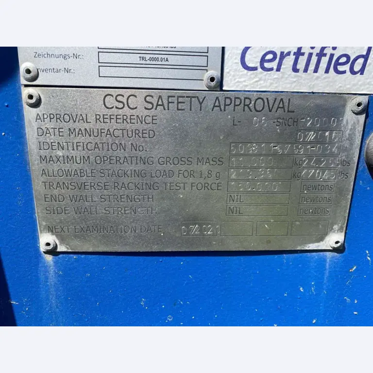 Kontenery morskie (10, 20, 40 stóp)<br> z lokalizacji Bremerhaven-5