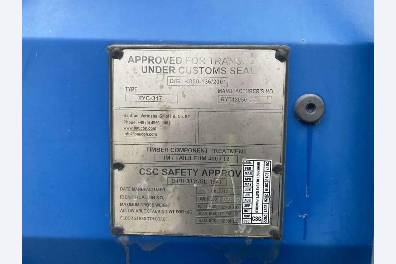 Contentores marítimos (10, 20, 40 pés)<br> a partir de Bremerhaven-4