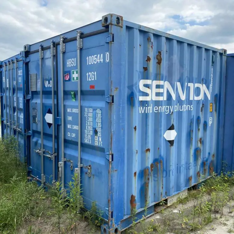 10´ zeecontainer  Standardbox