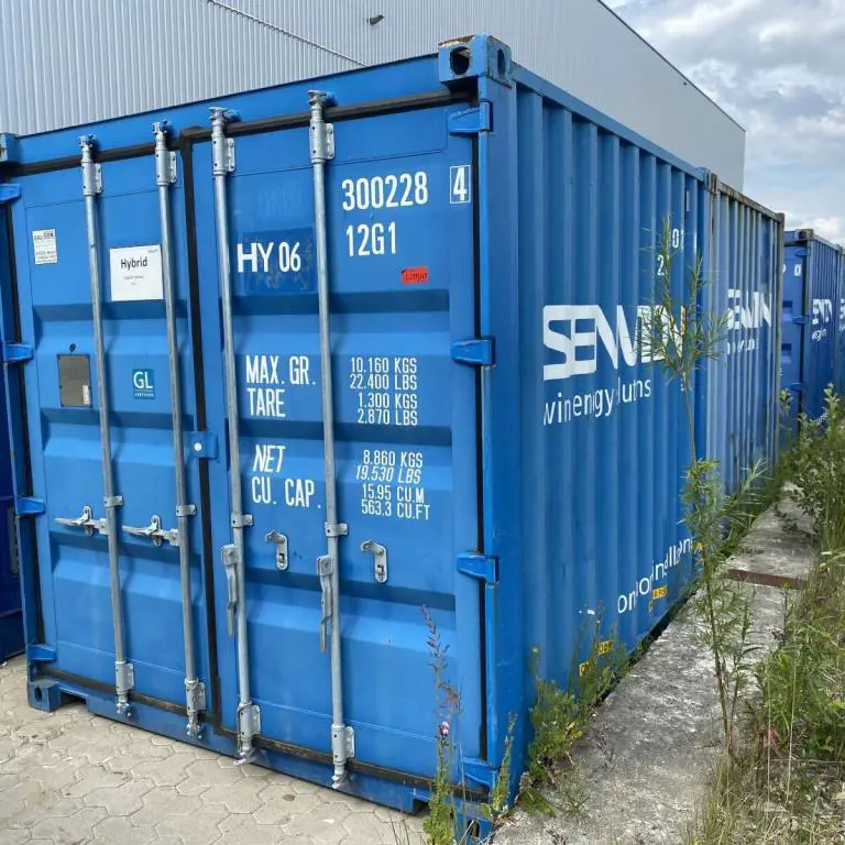 10´ zeecontainer  Standardbox