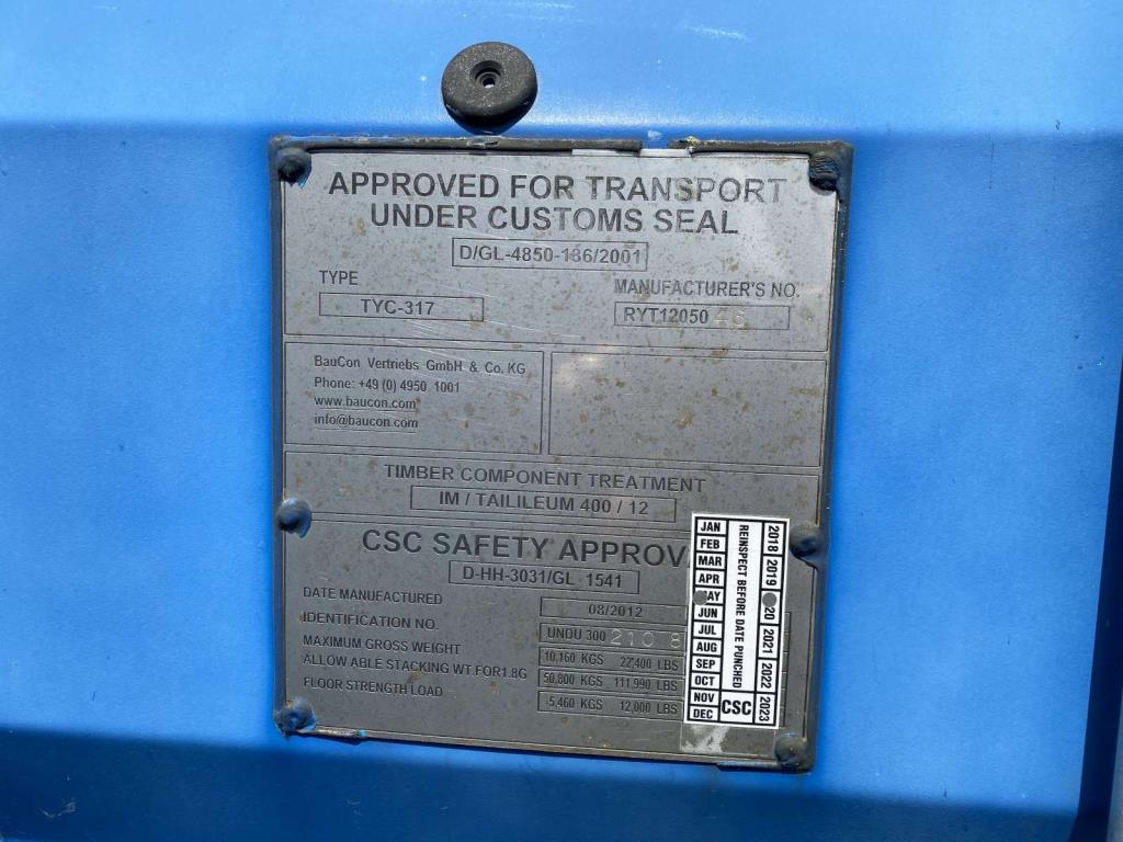 Contentores marítimos (10, 20, 40 pés)<br> a partir de Bremerhaven-3