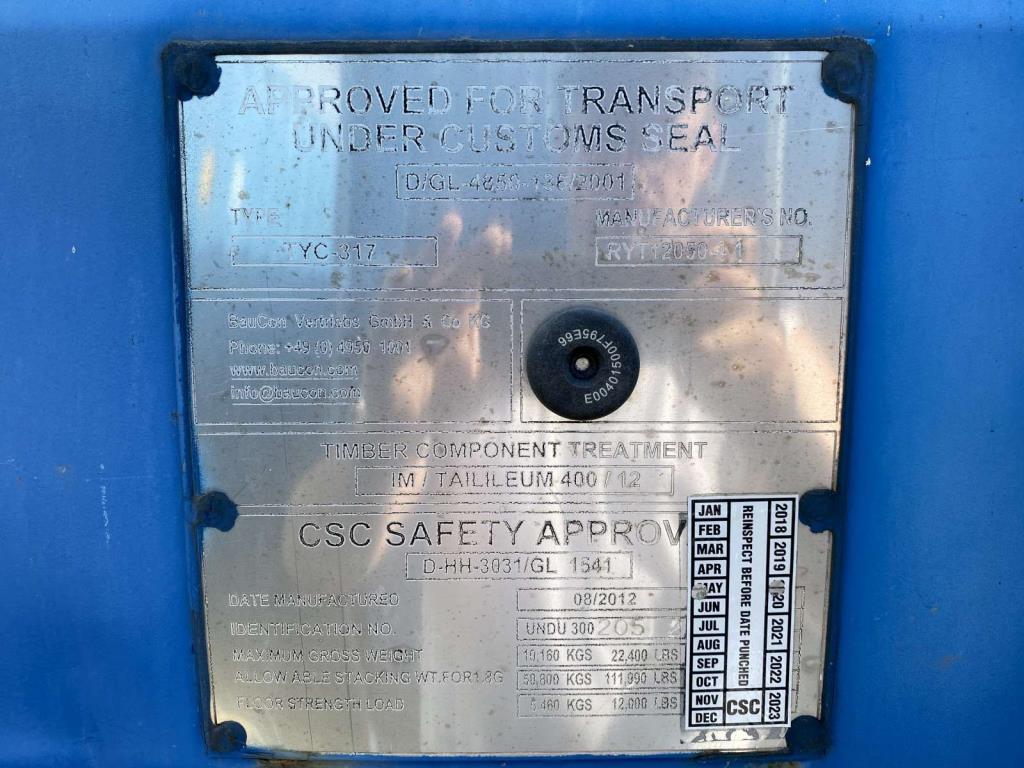 Contentores marítimos (10, 20, 40 pés)<br> a partir de Bremerhaven-3