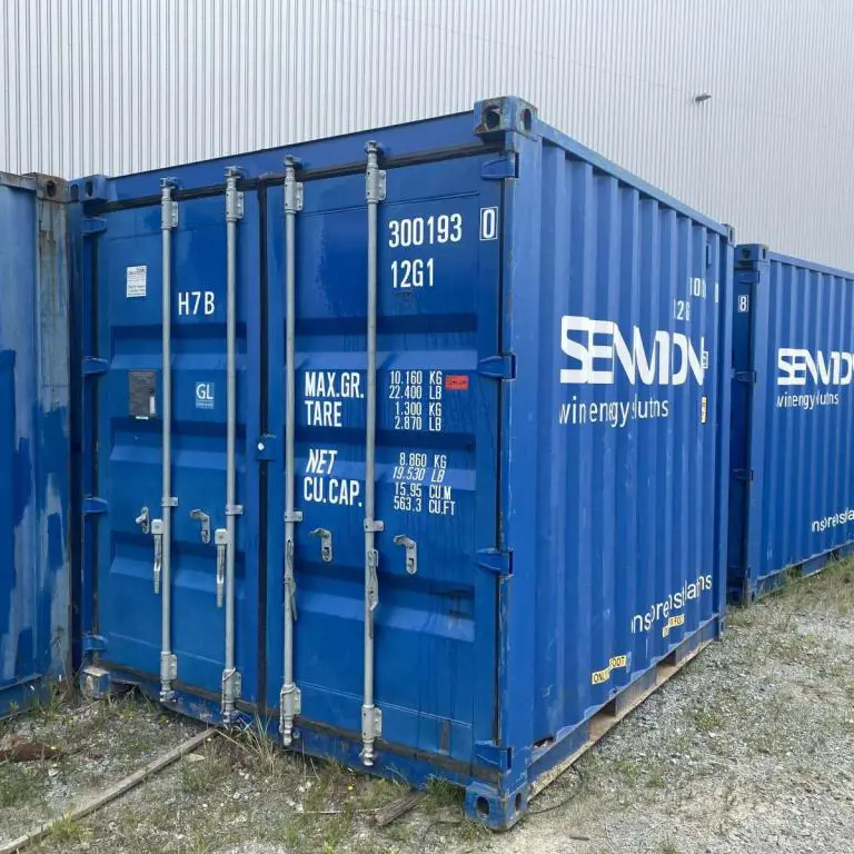 10´ zeecontainer  Standardbox