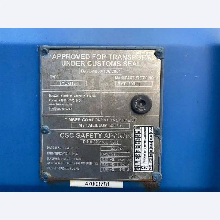 Seecontainer (10, 20, 40 Fuß)<br> ab Standort Bremerhaven-3