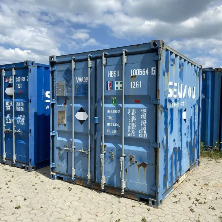 10´ zeecontainer  Standardbox