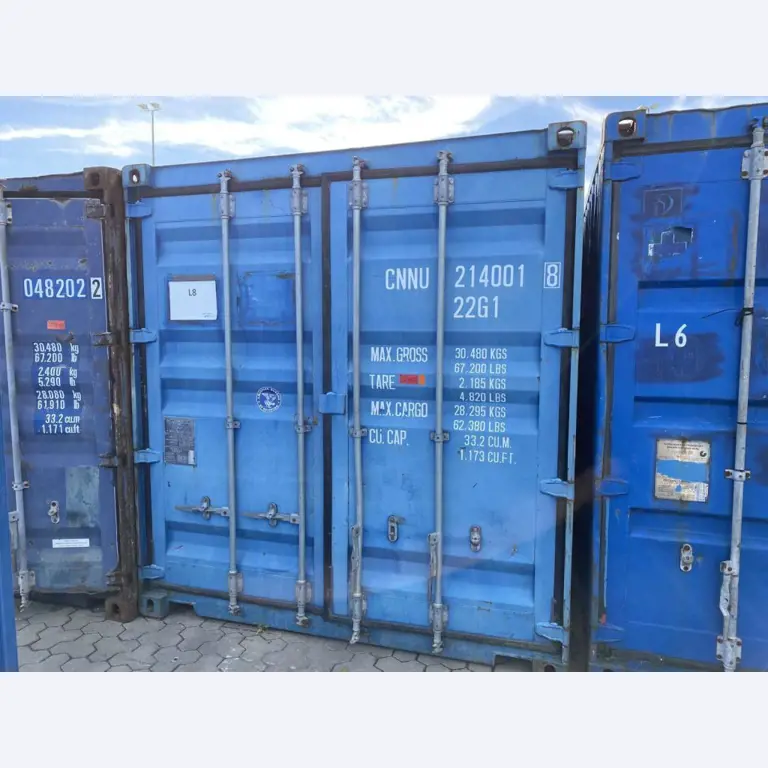 Conteneurs maritimes (10, 20, 40 pieds)<br> à partir du site de Bremerhaven-1