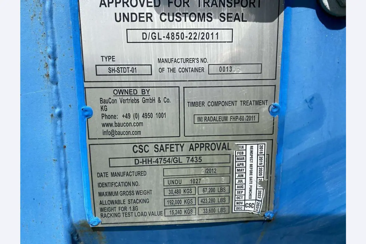 Contenedores marítimos (10, 20, 40 pies)<br> desde Bremerhaven-3