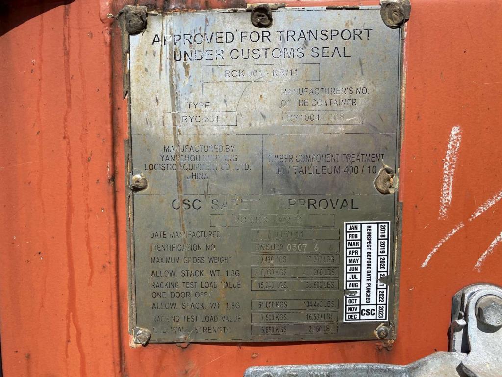 Contentores marítimos (10, 20, 40 pés)<br> a partir de Bremerhaven-3