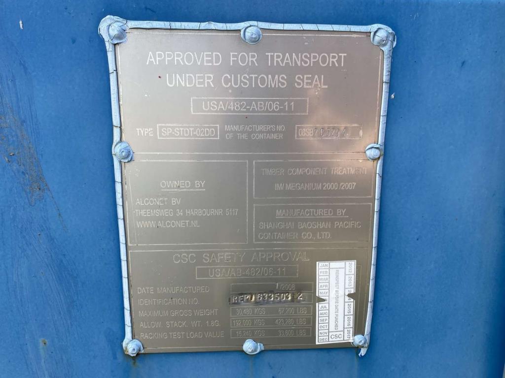 Contentores marítimos (10, 20, 40 pés)<br> a partir de Bremerhaven-3