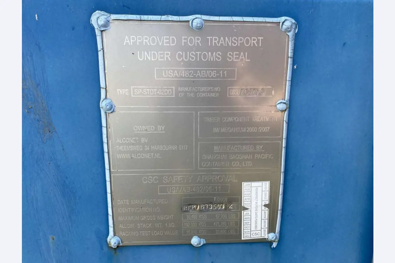 Kontenery morskie (10, 20, 40 stóp)<br> z lokalizacji Bremerhaven-3