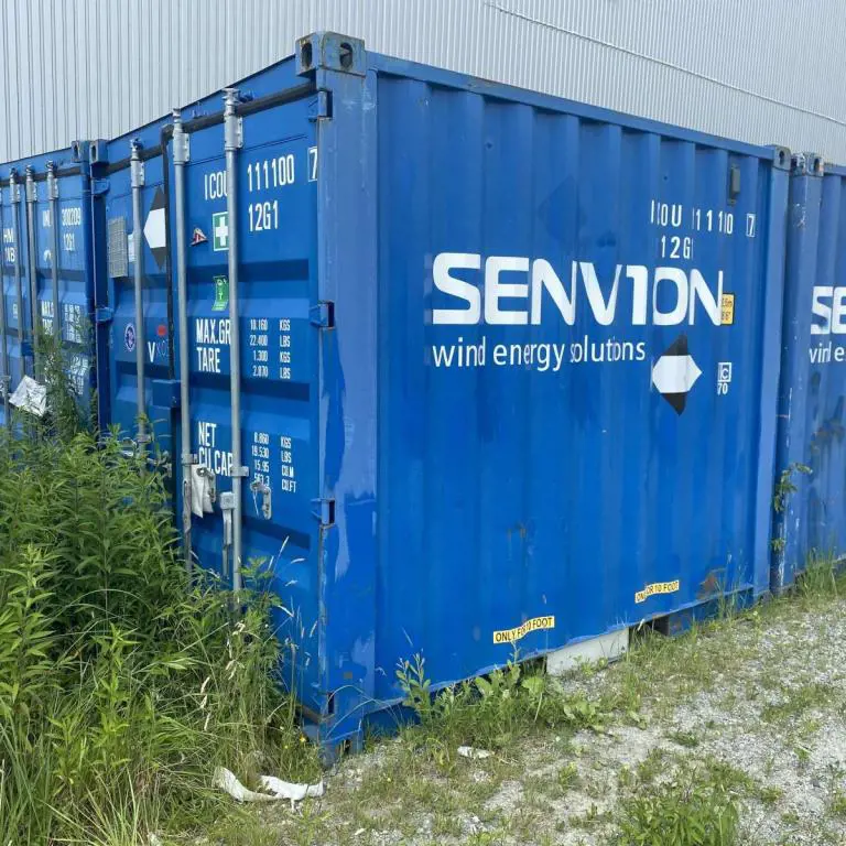 10´ zeecontainer  Standardbox