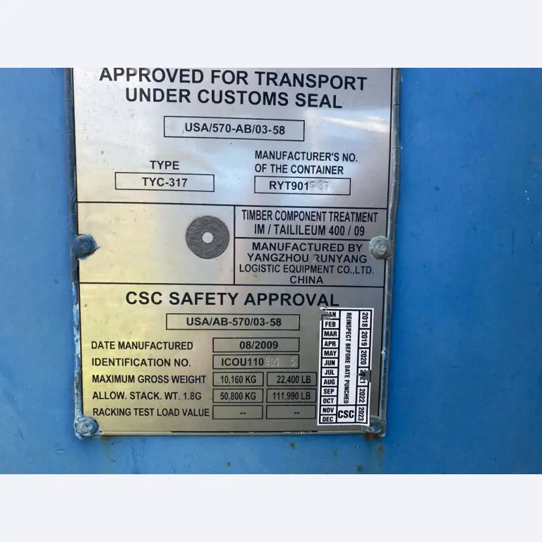 Conteneurs maritimes (10, 20, 40 pieds)<br> à partir du site de Bremerhaven-4