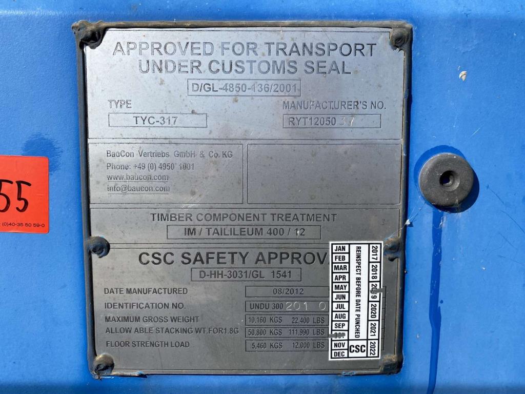 Contentores marítimos (10, 20, 40 pés)<br> a partir de Bremerhaven-3