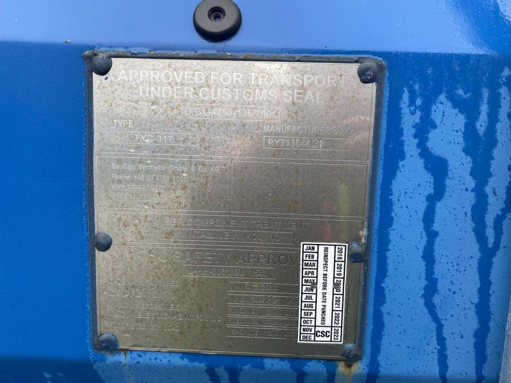 Contentores marítimos (10, 20, 40 pés)<br> a partir de Bremerhaven-3