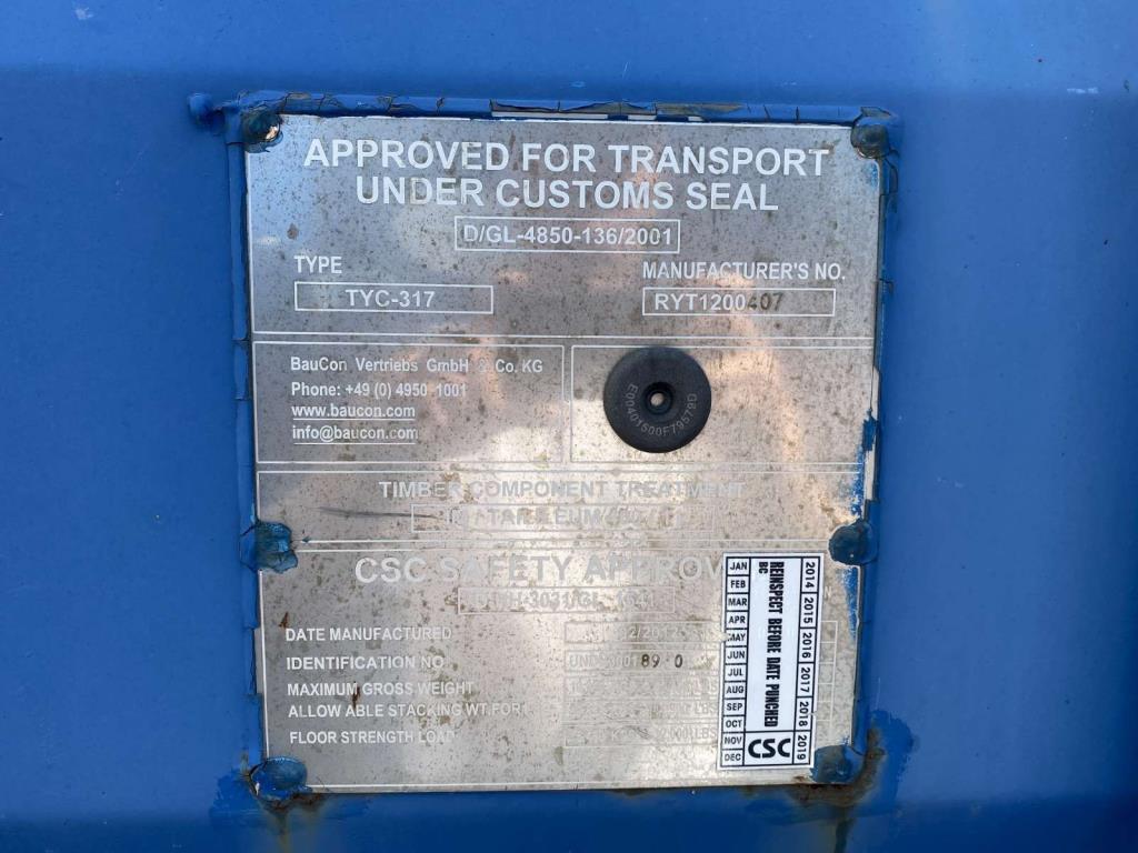 Contentores marítimos (10, 20, 40 pés)<br> a partir de Bremerhaven-3