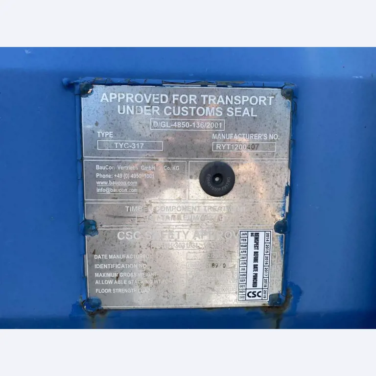 Kontenery morskie (10, 20, 40 stóp)<br> z lokalizacji Bremerhaven-3