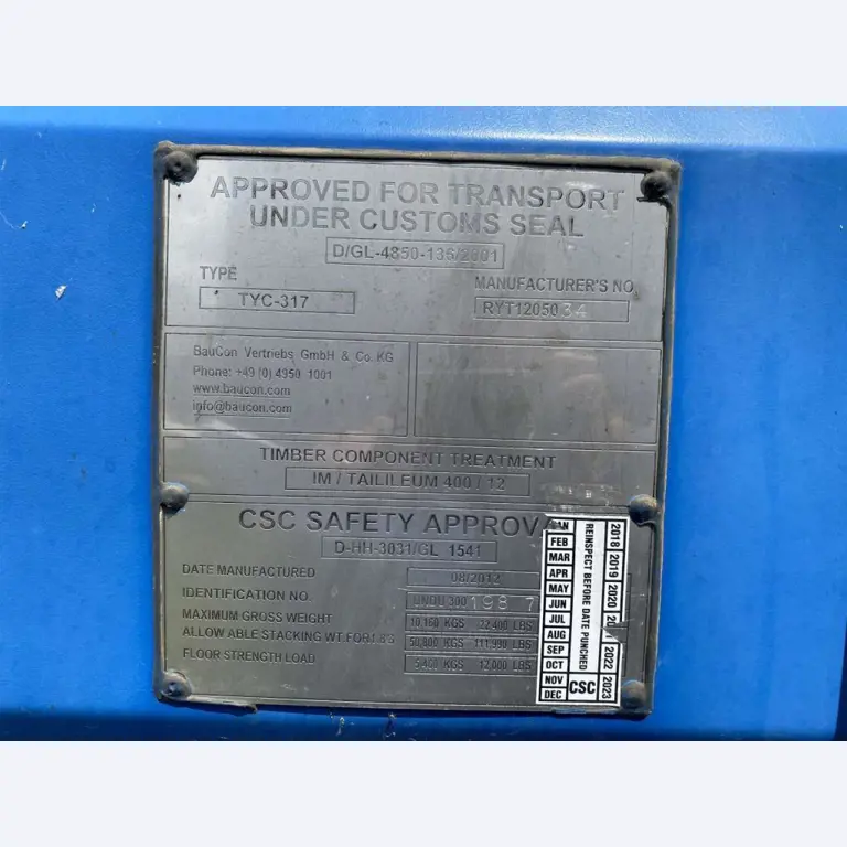 Kontenery morskie (10, 20, 40 stóp)<br> z lokalizacji Bremerhaven-4