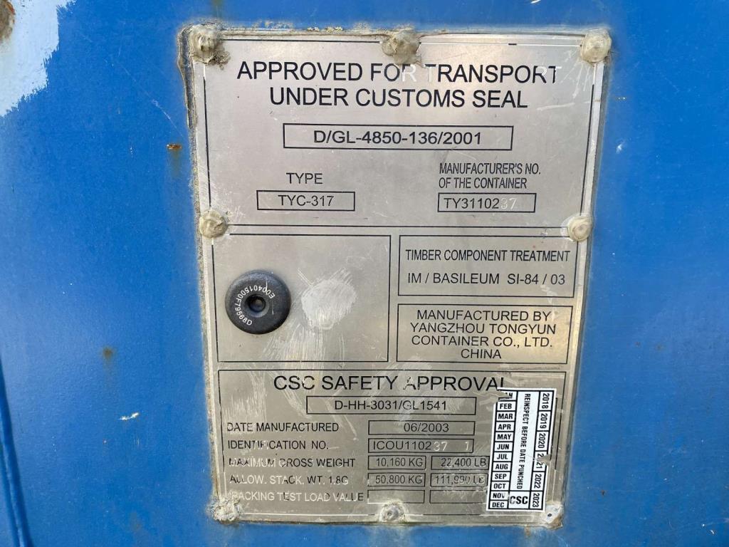 Contentores marítimos (10, 20, 40 pés)<br> a partir de Bremerhaven-3