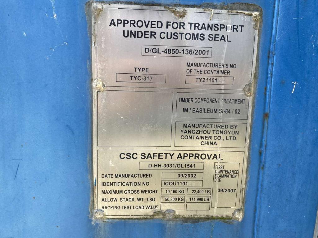 Contentores marítimos (10, 20, 40 pés)<br> a partir de Bremerhaven-3