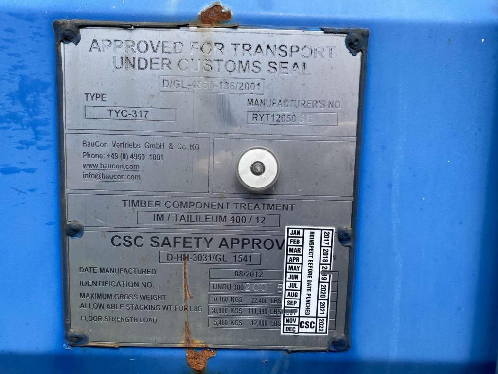 Contentores marítimos (10, 20, 40 pés)<br> a partir de Bremerhaven-4