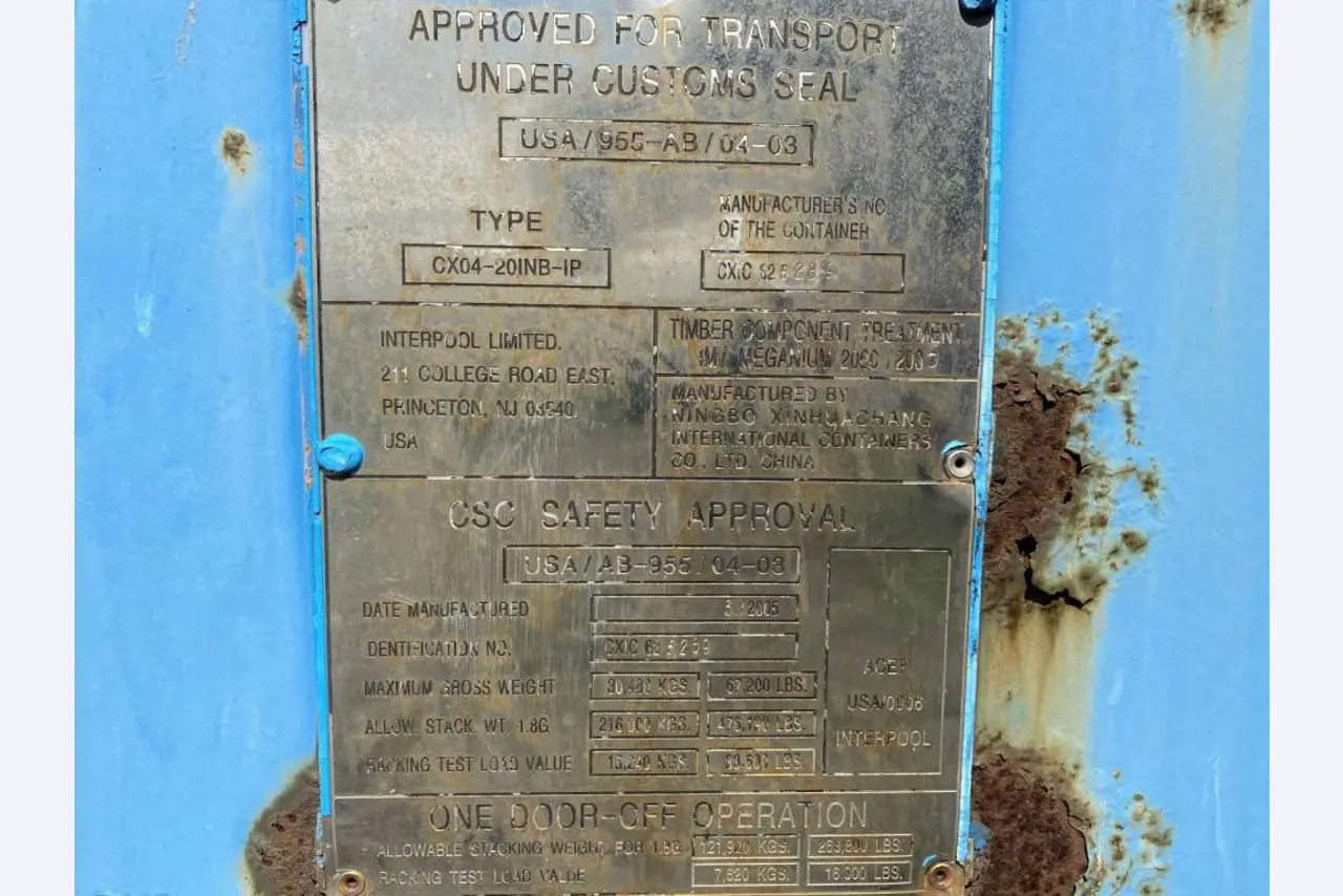 Kontenery morskie (10, 20, 40 stóp)<br> z lokalizacji Bremerhaven-3