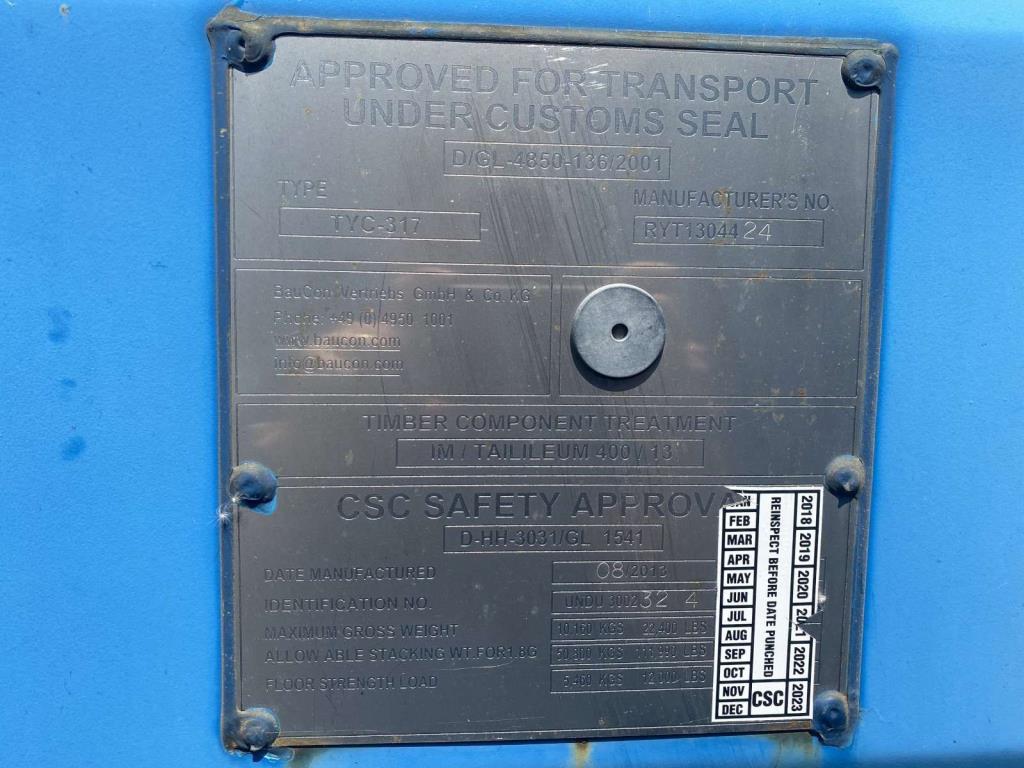 Contentores marítimos (10, 20, 40 pés)<br> a partir de Bremerhaven-3