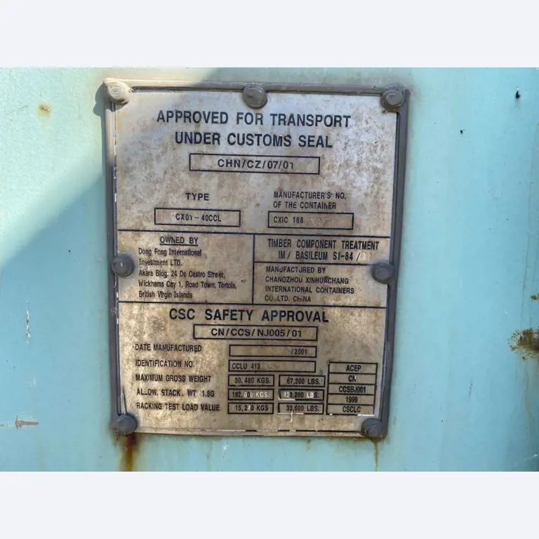 Námořní kontejnery (10, 20, 40 stop)<br> z lokality Bremerhaven-4