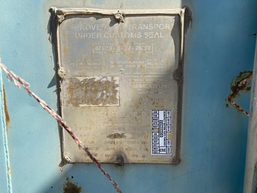 Contentores marítimos (10, 20, 40 pés)<br> a partir de Bremerhaven-4