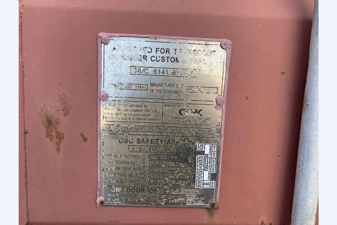 Kontenery morskie (10, 20, 40 stóp)<br> z lokalizacji Bremerhaven-3