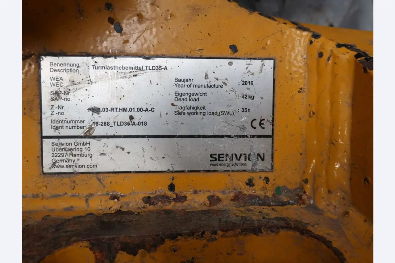 Sale of the no longer needed assets formerly used by an international manufacturer of wind turbines-2