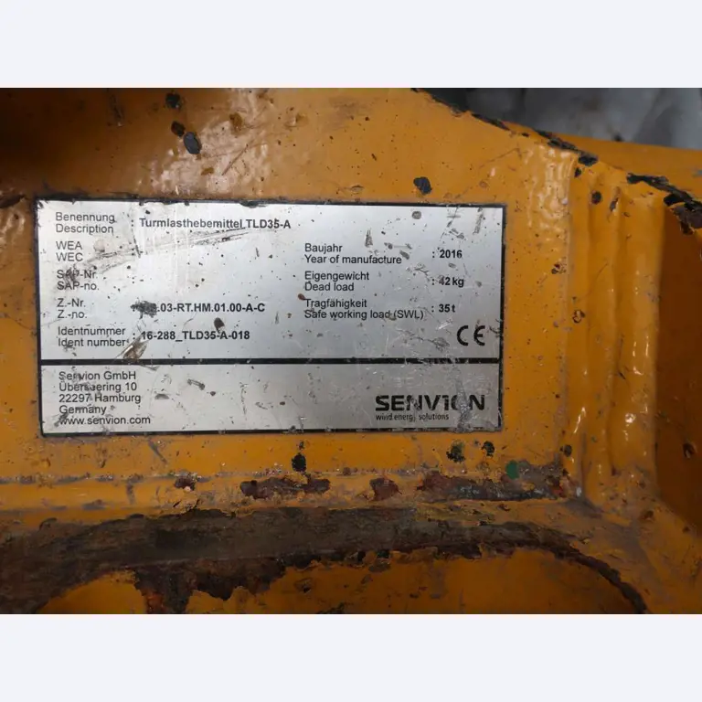 Sale of the no longer needed assets formerly used by an international manufacturer of wind turbines-2