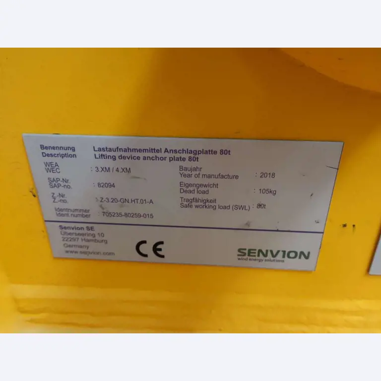 Sale of the no longer needed assets formerly used by an international manufacturer of wind turbines
-3