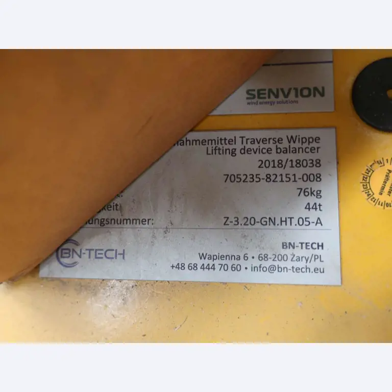 Sale of the no longer needed assets formerly used by an international manufacturer of wind turbines
-7