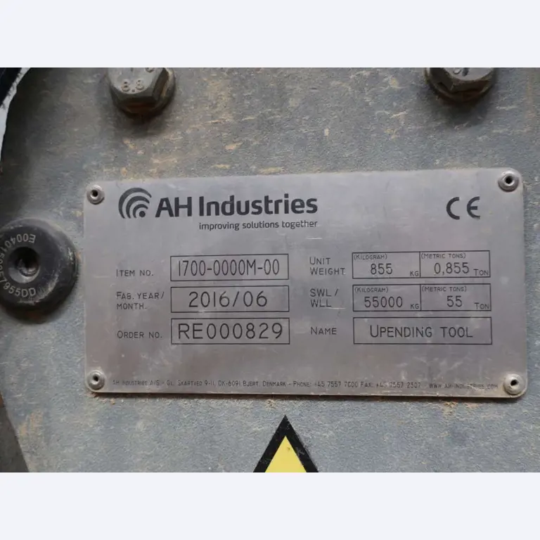 Sale of the no longer needed assets formerly used by an international manufacturer of wind turbines-2