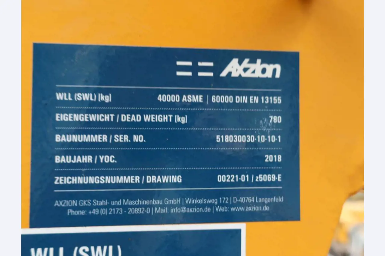 Sale of the no longer needed assets formerly used by an international manufacturer of wind turbines-2