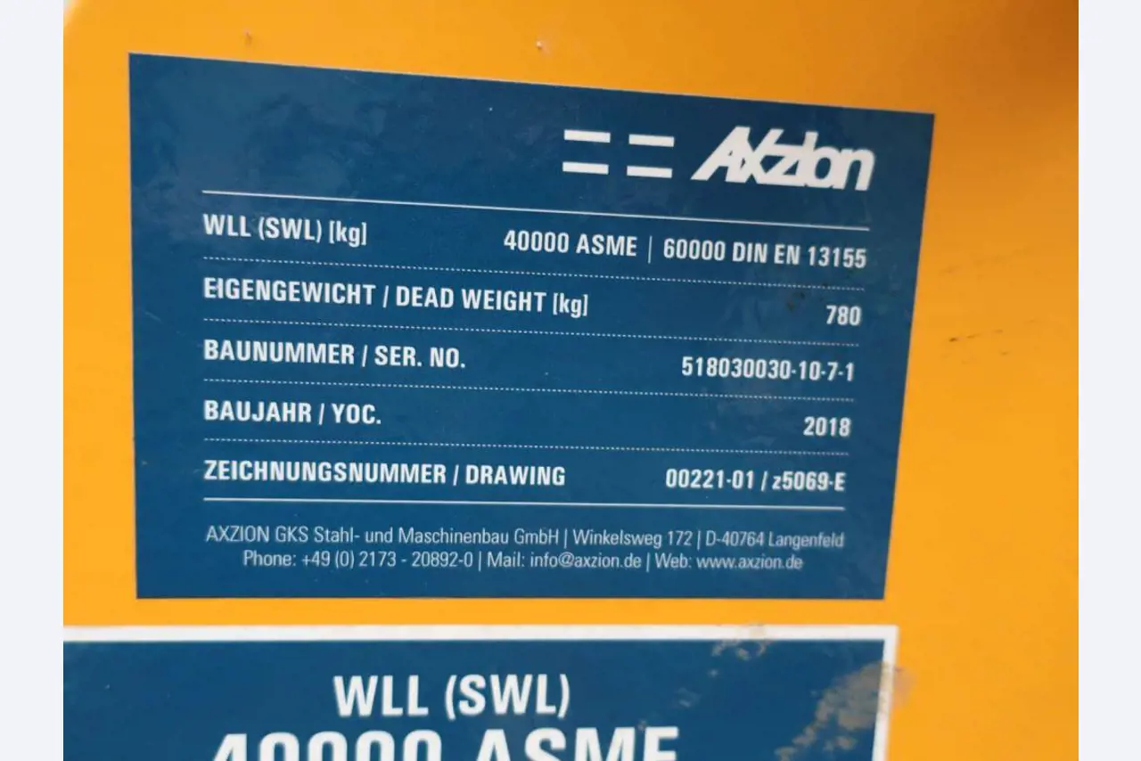 Sale of the no longer needed assets formerly used by an international manufacturer of wind turbines-2