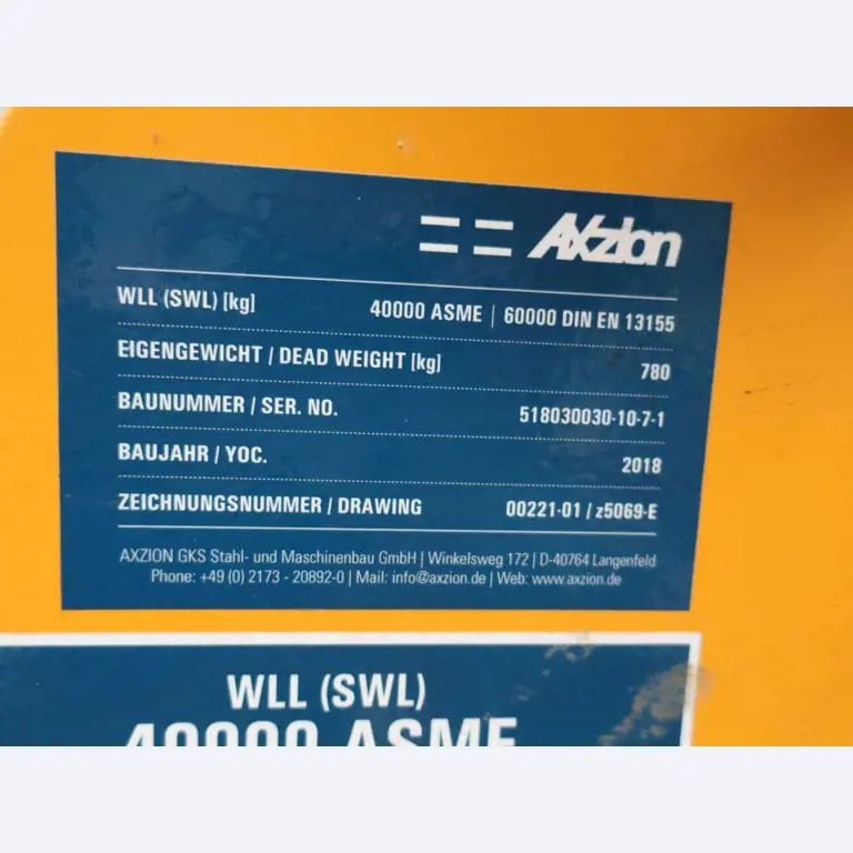 Sale of the no longer needed assets formerly used by an international manufacturer of wind turbines-2