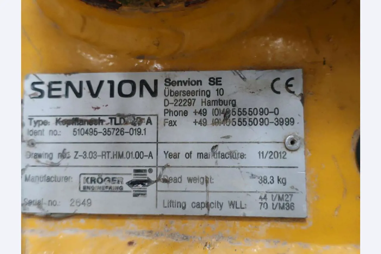 Sale of the no longer needed assets formerly used by an international manufacturer of wind turbines-2