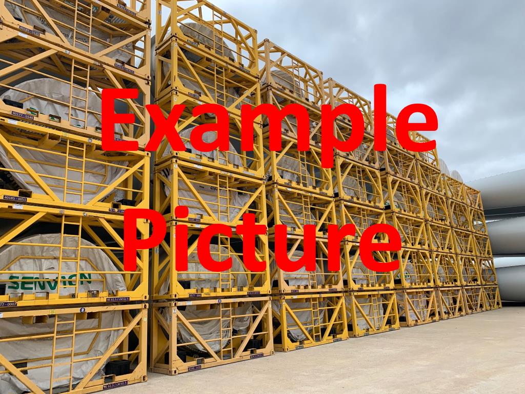 Sale of the no longer needed assets formerly used by an international manufacturer of wind turbines

-1