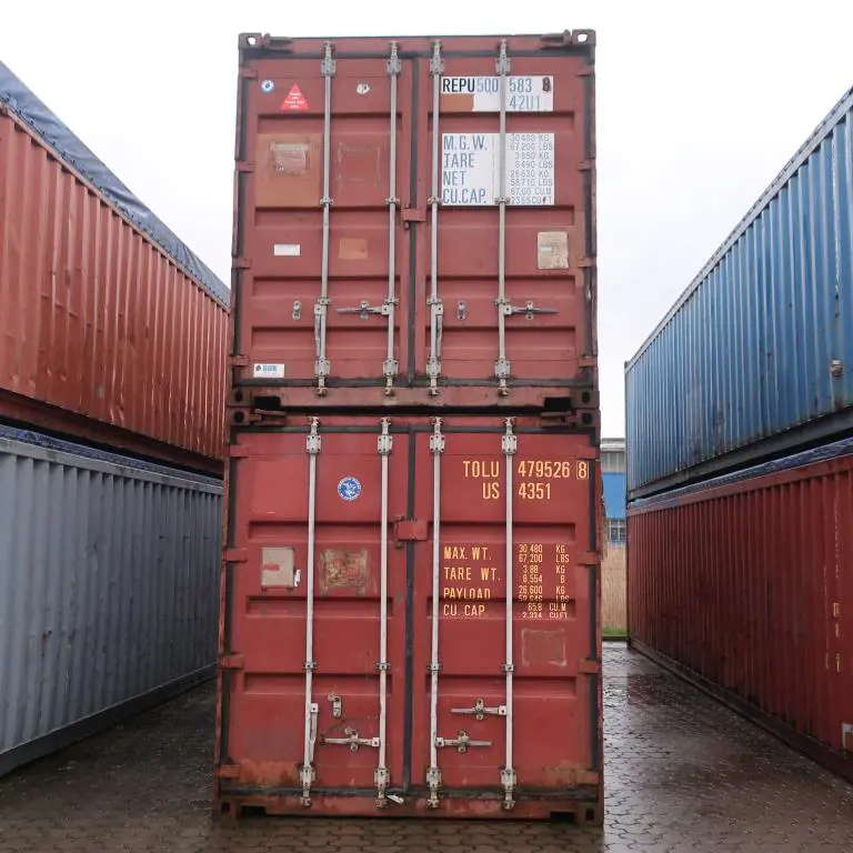 Block position sea container as per list dated 26.03.2020