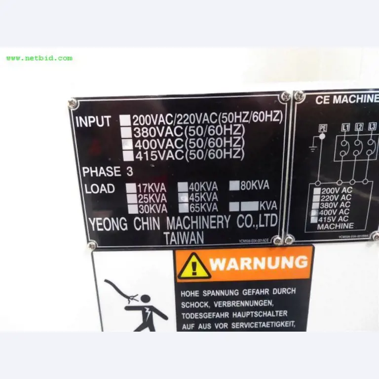 Machinery for metalwork and metal processing<br>-8