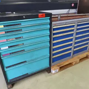 3 Telescopic drawer cabinets Plus/ Schäfer