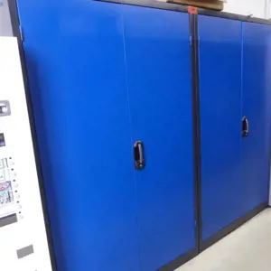 2 Sheet steel cabinets