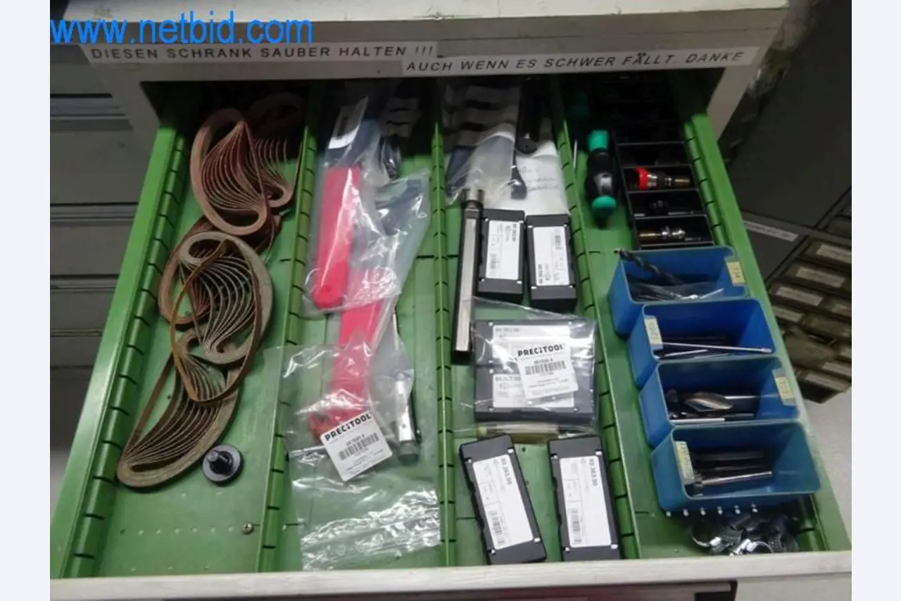 Well-maintained metalworking machines as well as the operating and office equipment -1