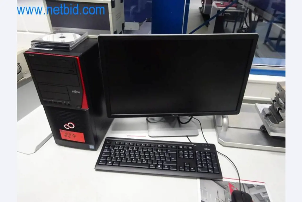 Well-maintained metalworking machines as well as the operating and office equipment -1