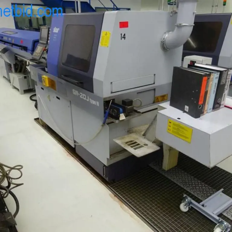 Tour automatique CNC à poupée mobile Star SR-20J Typ N