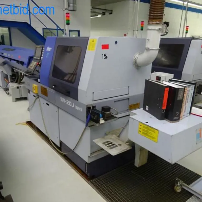 CNC Swiss type lathe Star SR-20J N